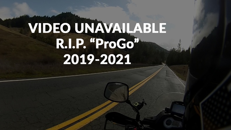 RIP ProGo :(
