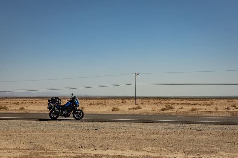 Bike in the desert